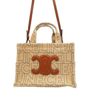 Celine Triomphe Logo Cabas Thais Bag